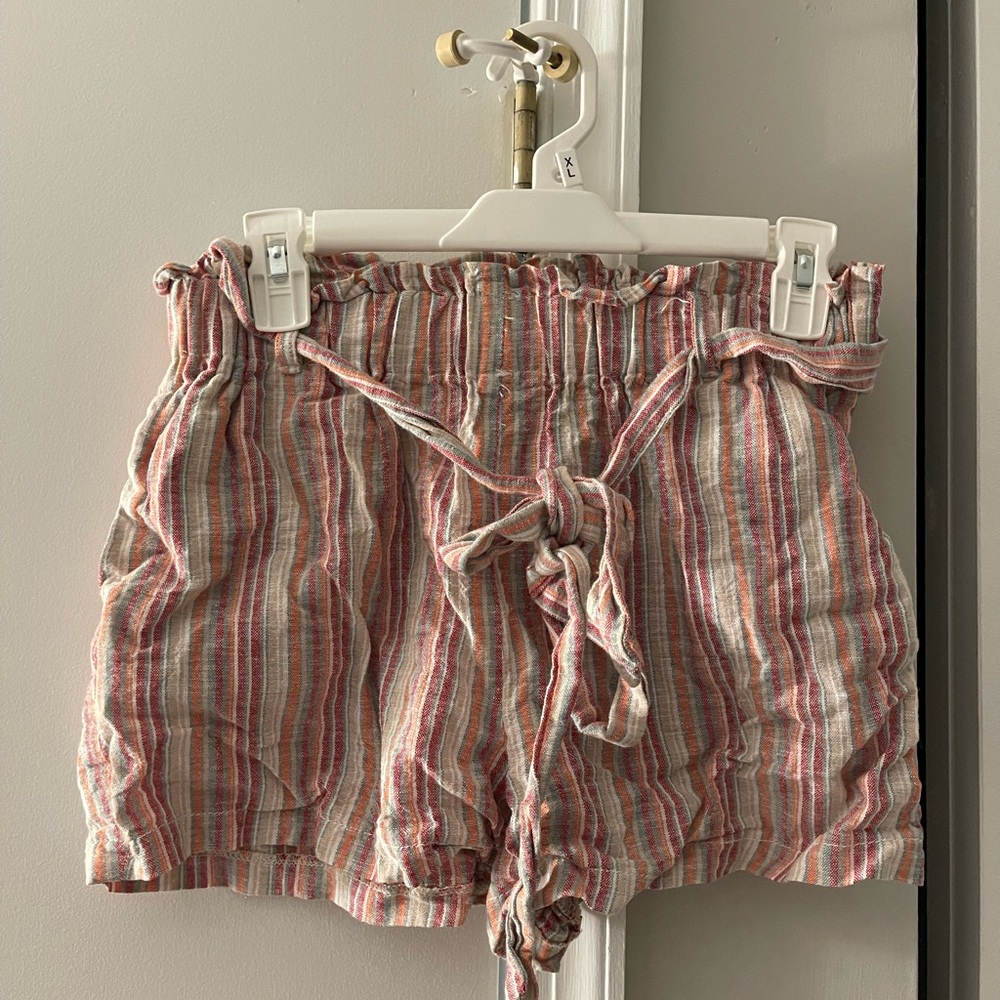 Casual tie shorts
